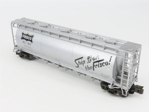 O Gauge 3-Rail Atlas 6333-2 SLSF Frisco ACF 6-Bay Cylindrical Hopper #81024