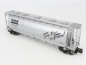 O Gauge 3-Rail Atlas 6333-2 SLSF Frisco ACF 6-Bay Cylindrical Hopper #81024