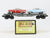 O Gauge 3-Rail Semi-Scale MTH RailKing 30-7610 Flat Car #1957 w/ Ertl '57 Chevys