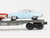 O Gauge 3-Rail Semi-Scale MTH RailKing 30-7610 Flat Car #1957 w/ Ertl '57 Chevys