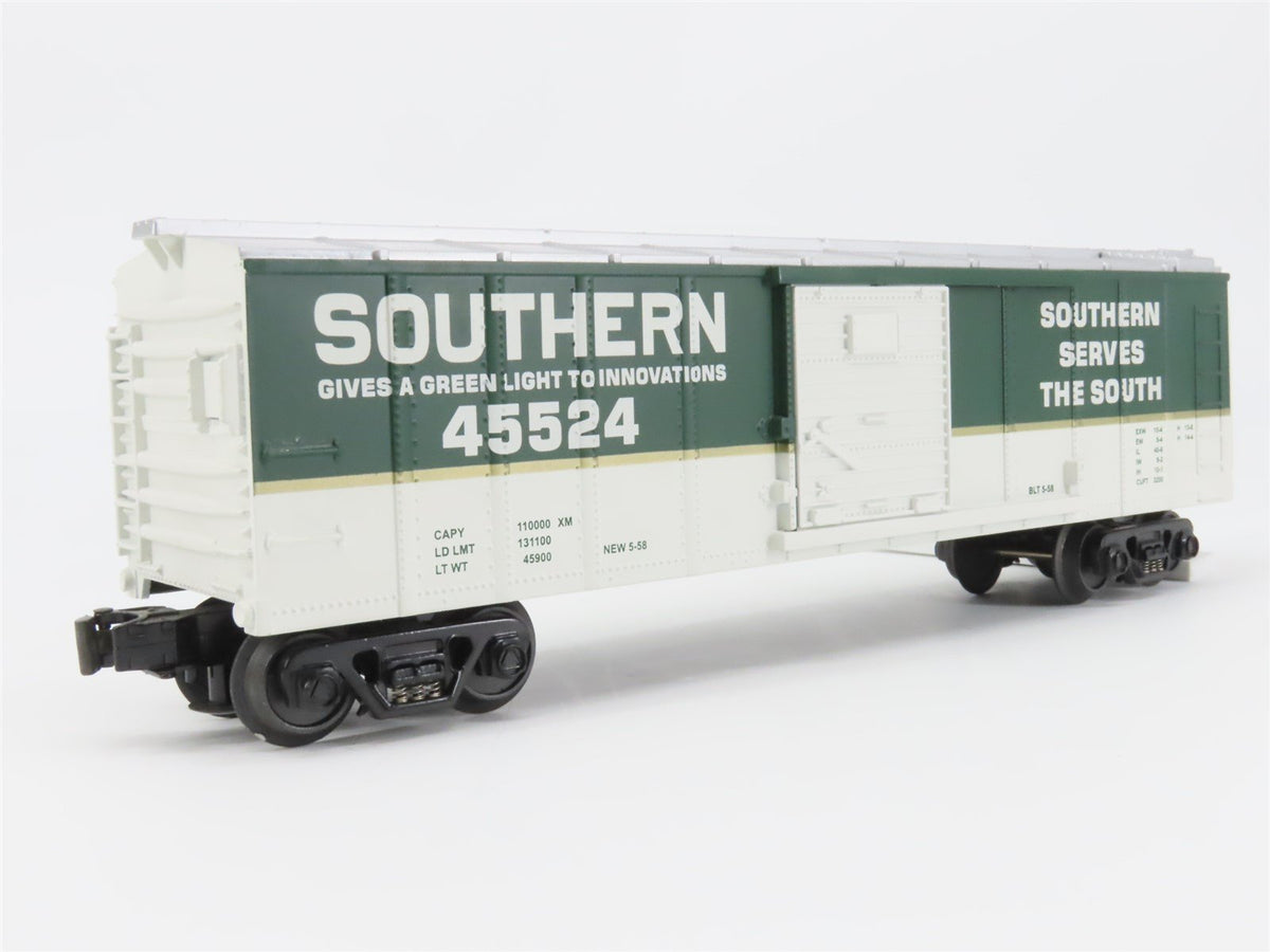O27 Gauge 3-Rail MTH RailKing 30-74072 SOU Southern &quot;Green Light&quot; Box Car #45524