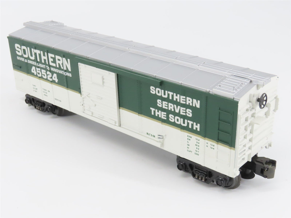 O27 Gauge 3-Rail MTH RailKing 30-74072 SOU Southern &quot;Green Light&quot; Box Car #45524