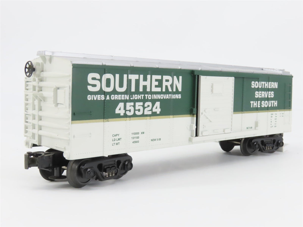 O27 Gauge 3-Rail MTH RailKing 30-74072 SOU Southern &quot;Green Light&quot; Box Car #45524