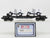 O27 Gauge 3-Rail MTH RailKing 30-8304 C&O Flat Car #w/ 2 Ertl Panel Vans