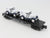 O27 Gauge 3-Rail MTH RailKing 30-8304 C&O Flat Car #w/ 2 Ertl Panel Vans