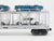O27 Gauge 3-Rail MTH RailKing 30-7666 Auto Carrier w/ Ertl '67 Camaro & Shelby