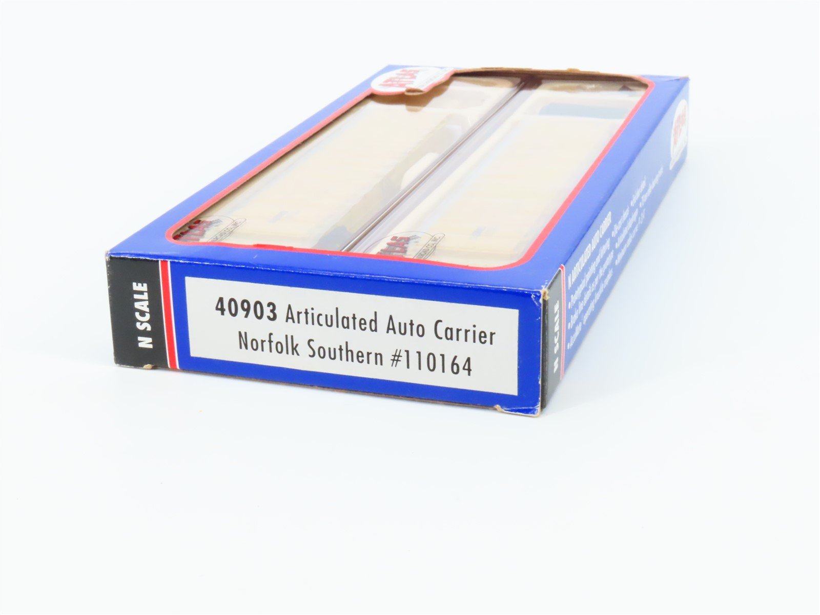 N Scale Atlas 40903 NS Norfolk Southern Articulated Auto Carrier #110164