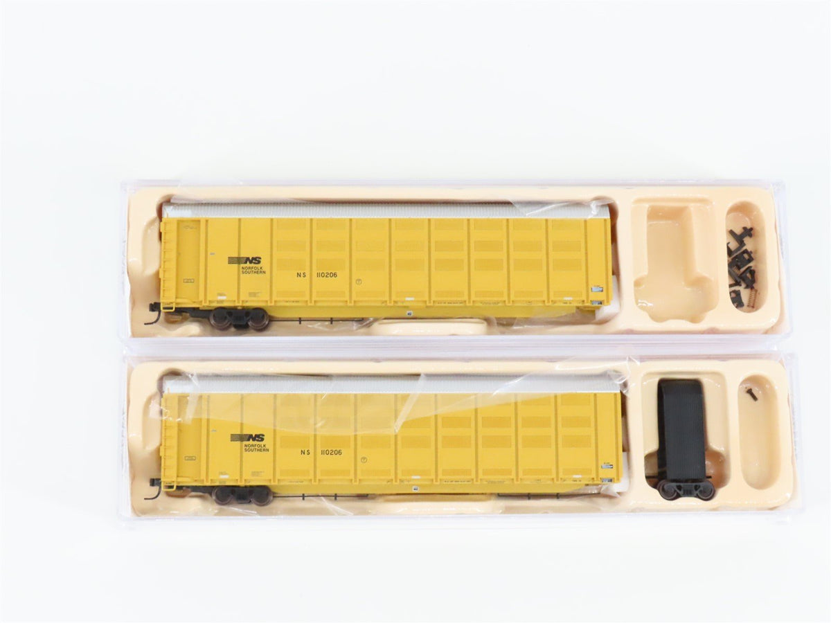 N Scale Atlas 40904 NS Norfolk Southern Articulated Auto Carrier #110206
