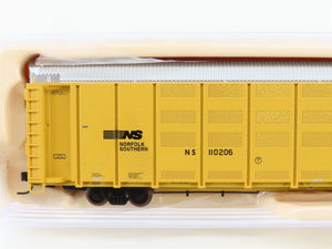 N Scale Atlas 40904 NS Norfolk Southern Articulated Auto Carrier #110206