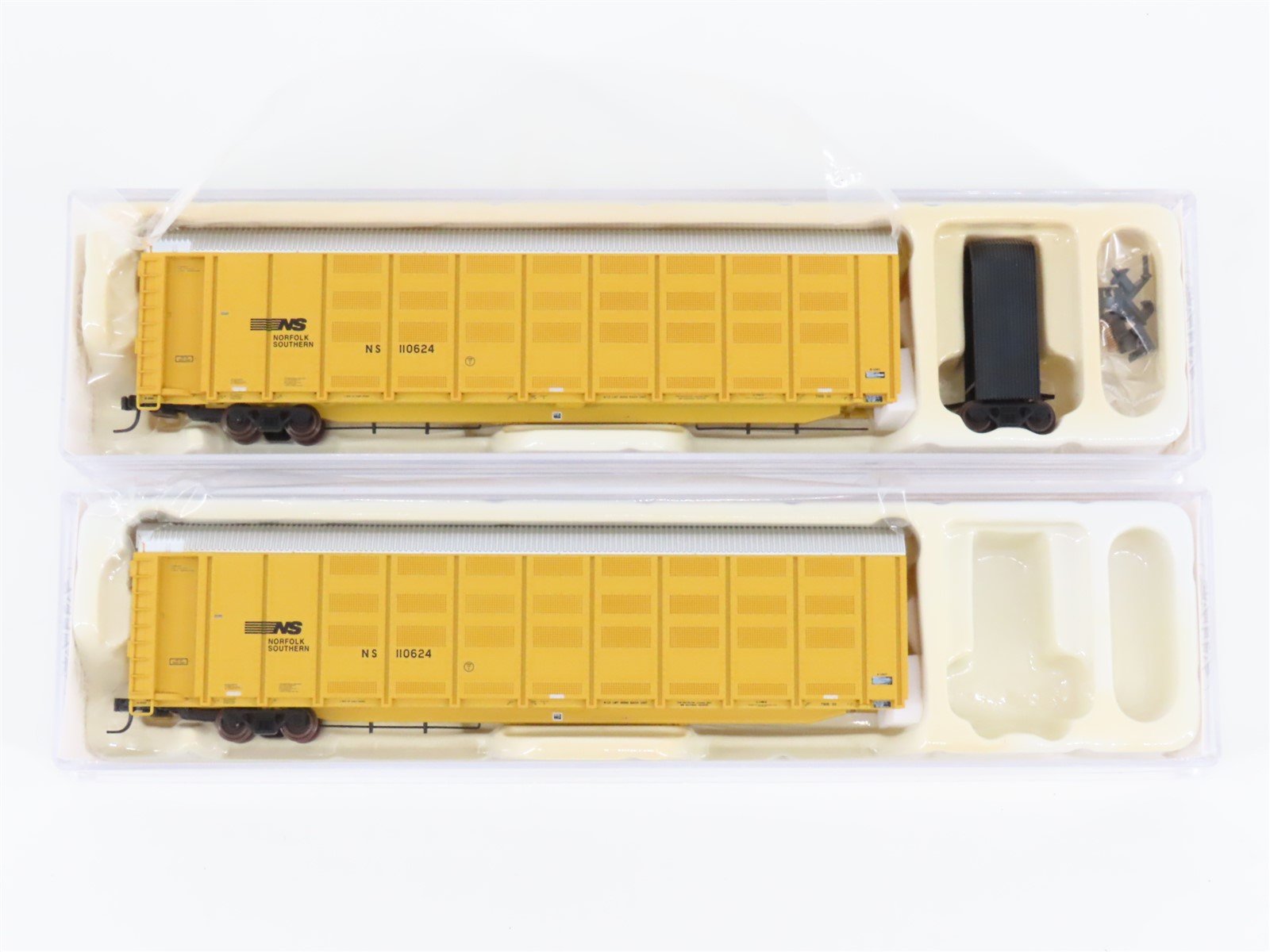 N Scale Atlas 40908 NS Norfolk Southern Articulated Auto Carrier #110624
