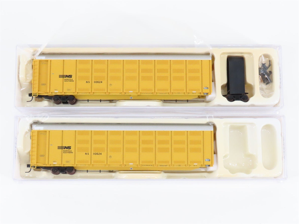 N Scale Atlas 40908 NS Norfolk Southern Articulated Auto Carrier #110624