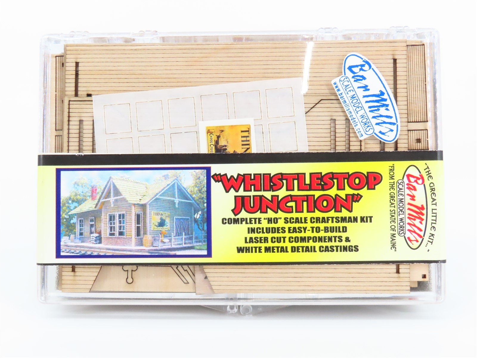 HO 1/87 Scale Bar Mills Craftsman Kit 0911 "Whistlestop Junction" - SEALED