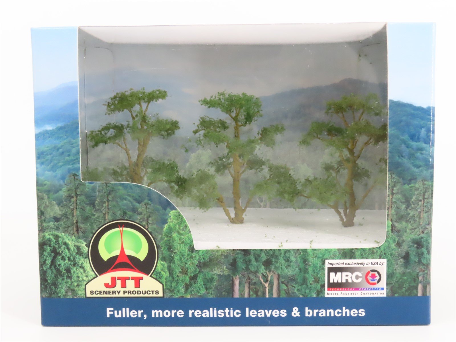 N /HO Scale JTT Scenery Products 94452 3" Elm Tree 3-Pack