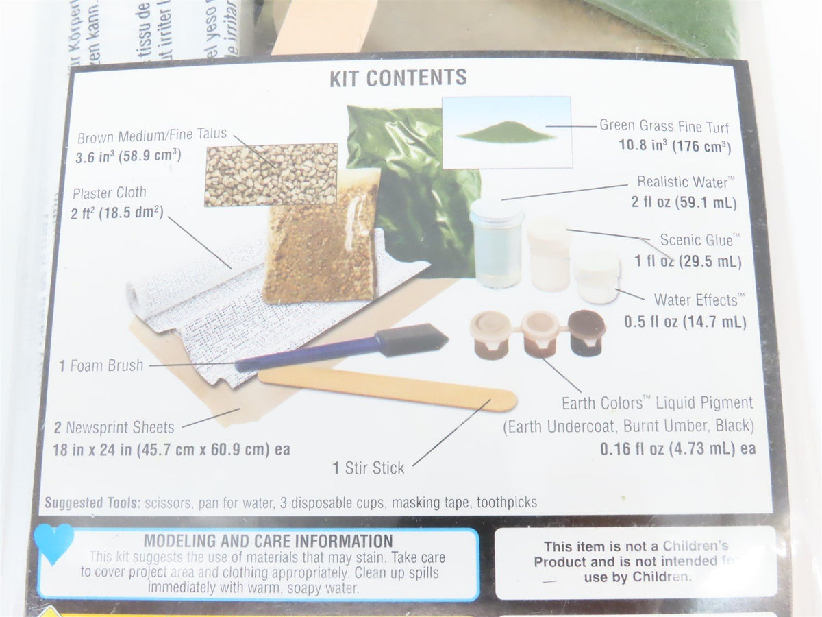 Multi Scale Woodland Scenics Learning Kit LK955 River/Waterfall