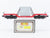 O Gauge 3-Rail MTH Rail King 30-8301 Die-Cast ATSF Flat Car 90000 w/ Transformer