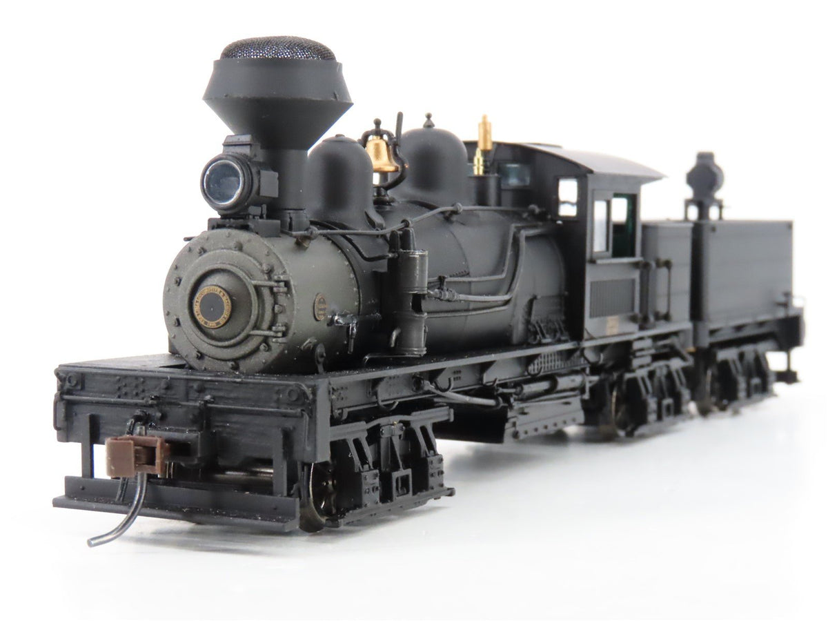 HO Scale Bachmann 81901 Unlettered 80-Ton 3 Truck Shay Steam Locomotive