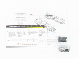 HO Scale Bachmann 81901 Unlettered 80-Ton 3 Truck Shay Steam Locomotive