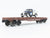 O Gauge 3-Rail Lionel 6-17529 ATSF Santa Fe Flat Car #90010 w/ Ford Milk Truck