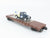 O Gauge 3-Rail Lionel 6-17529 ATSF Santa Fe Flat Car #90010 w/ Ford Milk Truck