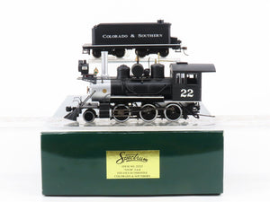 On30 Scale Bachmann 25223 C&S Colorado & Southern 2-6-0 Steam Locomotive #22