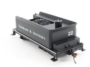 On30 Scale Bachmann 25223 C&S Colorado & Southern 2-6-0 Steam Locomotive #22