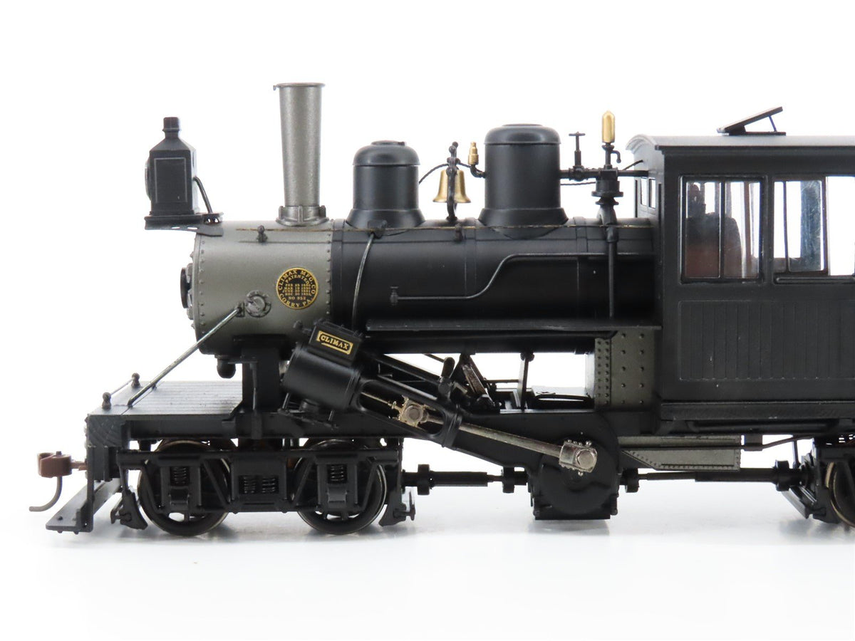 On30 Scale Bachmann 25799 Unlettered 28-Ton Two Truck Class B Climax Steam Loco