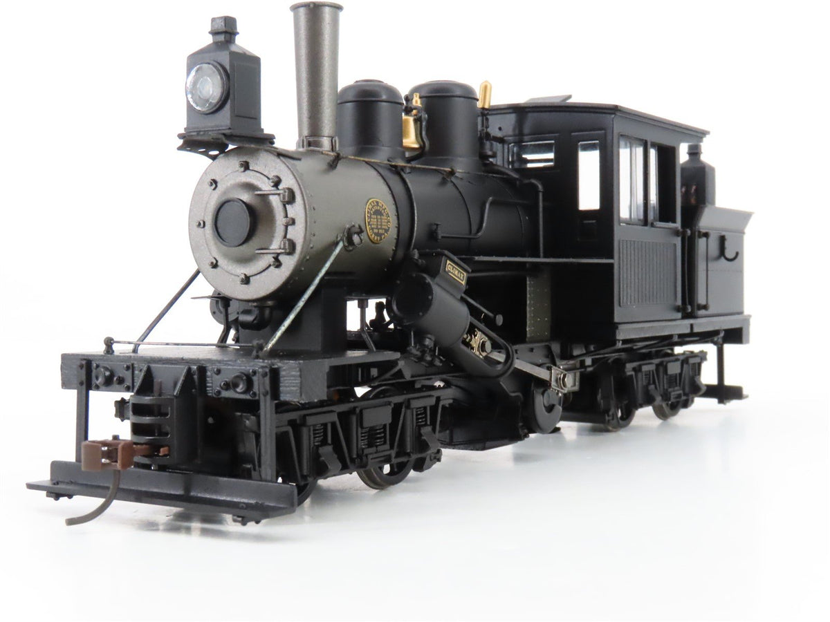 On30 Scale Bachmann 25799 Unlettered 28-Ton Two Truck Class B Climax Steam Loco