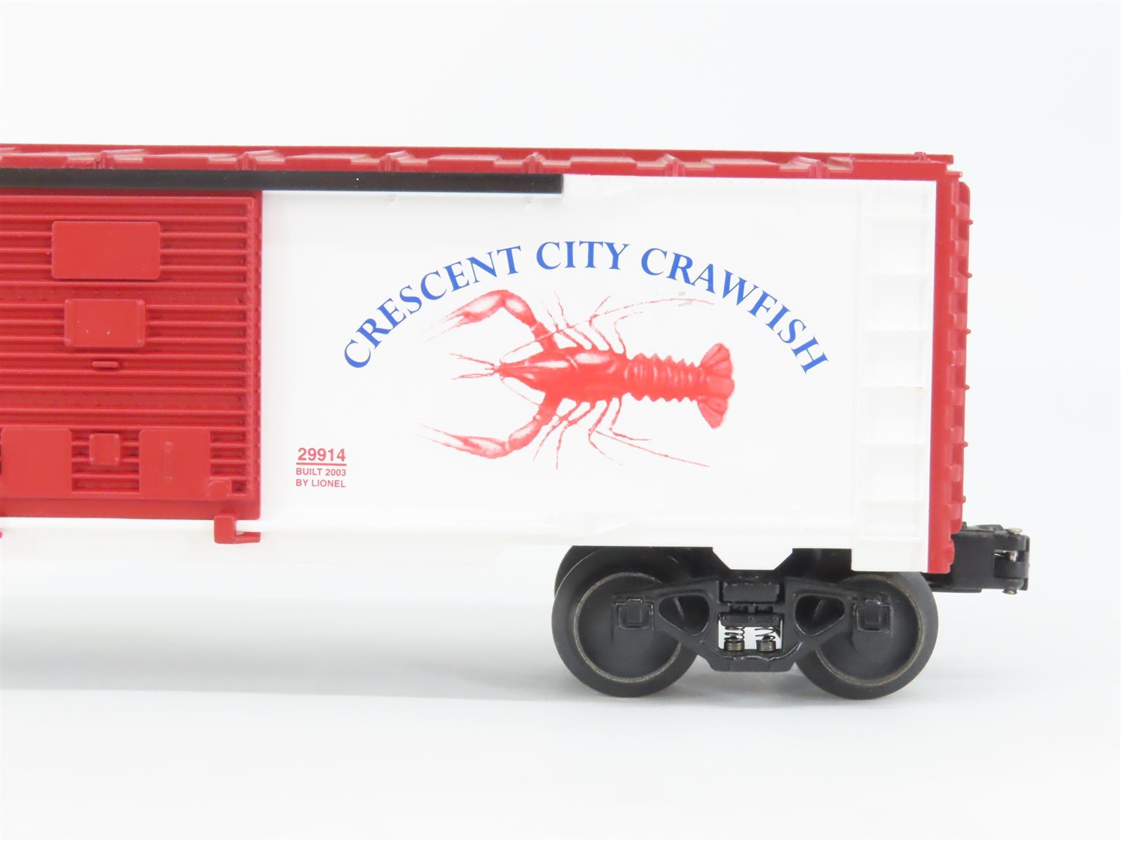 O Gauge 3-Rail Lionel 6-29914 I Love Louisiana Single Door Box Car