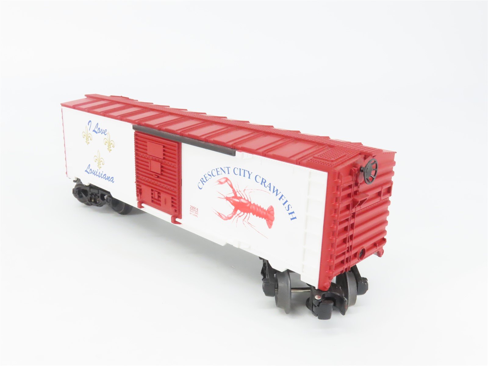 O Gauge 3-Rail Lionel 6-29914 I Love Louisiana Single Door Box Car