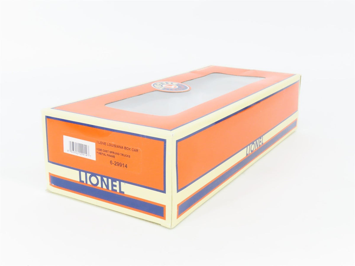 O Gauge 3-Rail Lionel 6-29914 I Love Louisiana Single Door Box Car