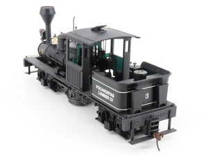 On30 Scale Bachmann 25660 Pocahontas Lumber Co. 2 Truck Shay Steam Loco #3