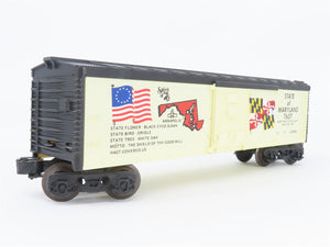 O Gauge 3-Rail Lionel 6-7607 Spirit of '76 Maryland Single Door Box Car #7607