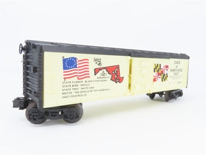 O Gauge 3-Rail Lionel 6-7607 Spirit of '76 Maryland Single Door Box Car #7607