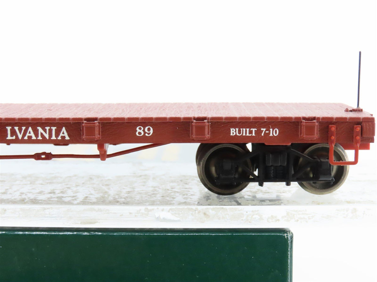 On30 Scale Bachmann 27314 PRR Pennsylvania Flatcar #89