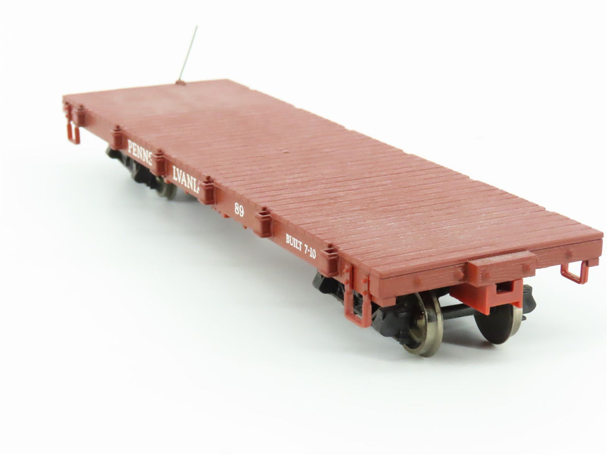 On30 Scale Bachmann 27314 PRR Pennsylvania Flatcar #89