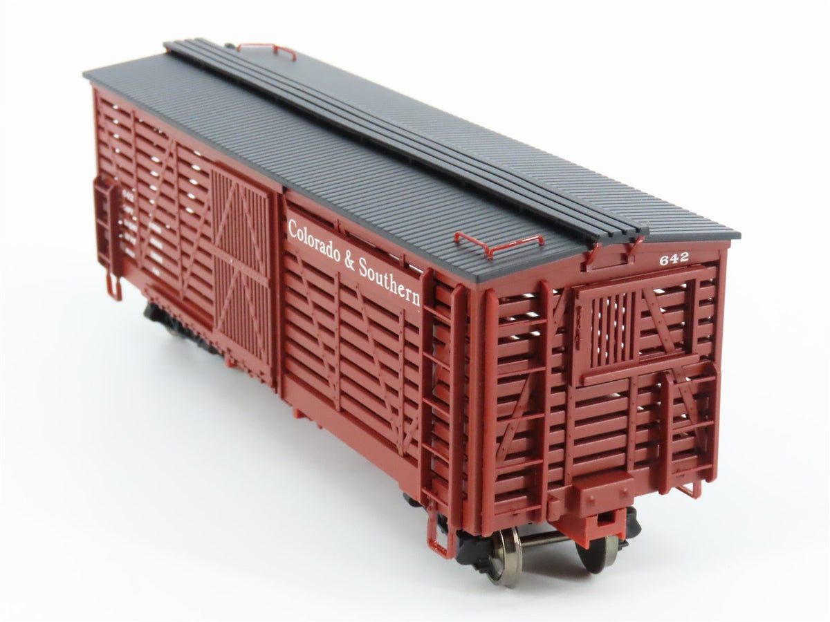 On30 Scale Bachmann 27523 C&amp;S Colorado &amp; Southern Stock Car #642