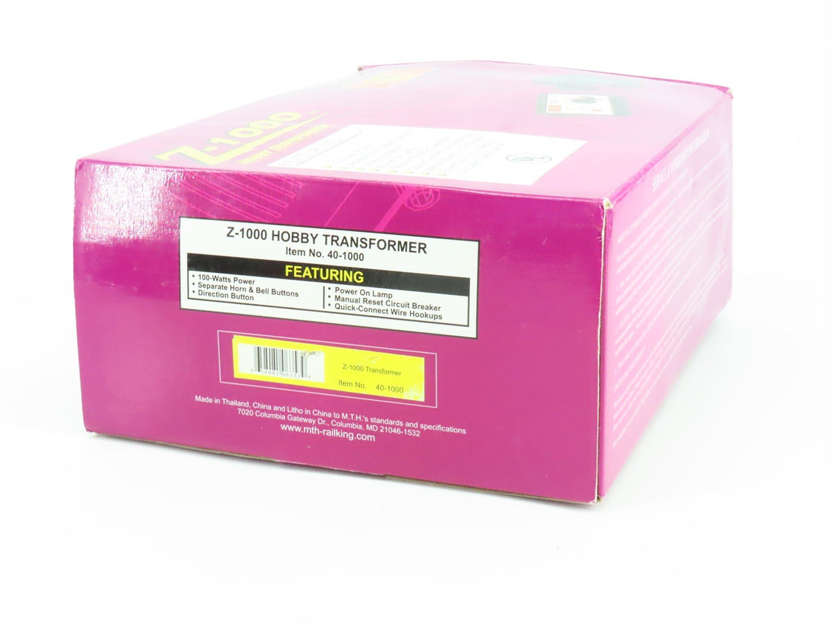 MTH Rail King 40-1000 Z-1000 AC Transformer For Model Trains
