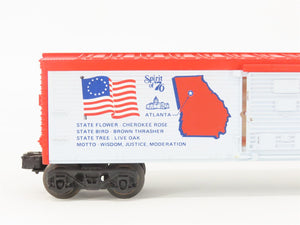 O Gauge 3-Rail Lionel 6-7604 Spirit of '76 Georgia Single Door Box Car #7604