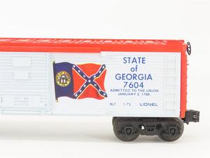 O Gauge 3-Rail Lionel 6-7604 Spirit of '76 Georgia Single Door Box Car #7604