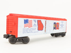 O Gauge 3-Rail Lionel 6-7604 Spirit of '76 Georgia Single Door Box Car #7604