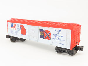 O Gauge 3-Rail Lionel 6-7604 Spirit of '76 Georgia Single Door Box Car #7604