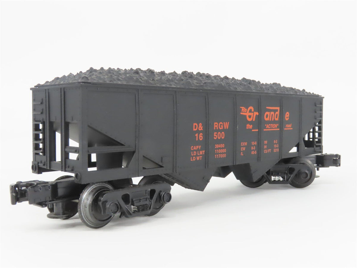 O Gauge 3-Rail Industrial Rail IDM 4002 D&amp;RGW Rio Grande 2-Bay Hopper #16500