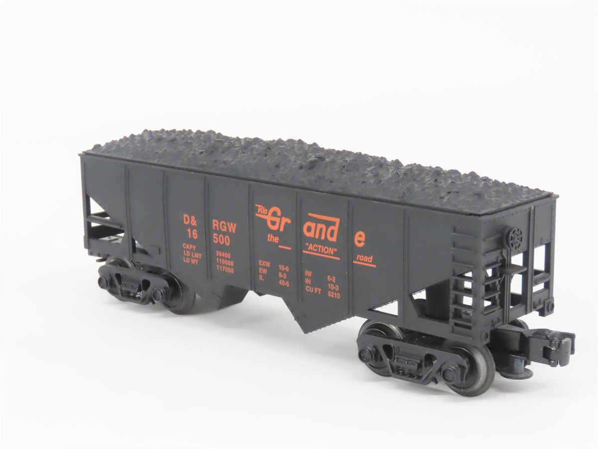 O Gauge 3-Rail Industrial Rail IDM 4002 D&amp;RGW Rio Grande 2-Bay Hopper #16500