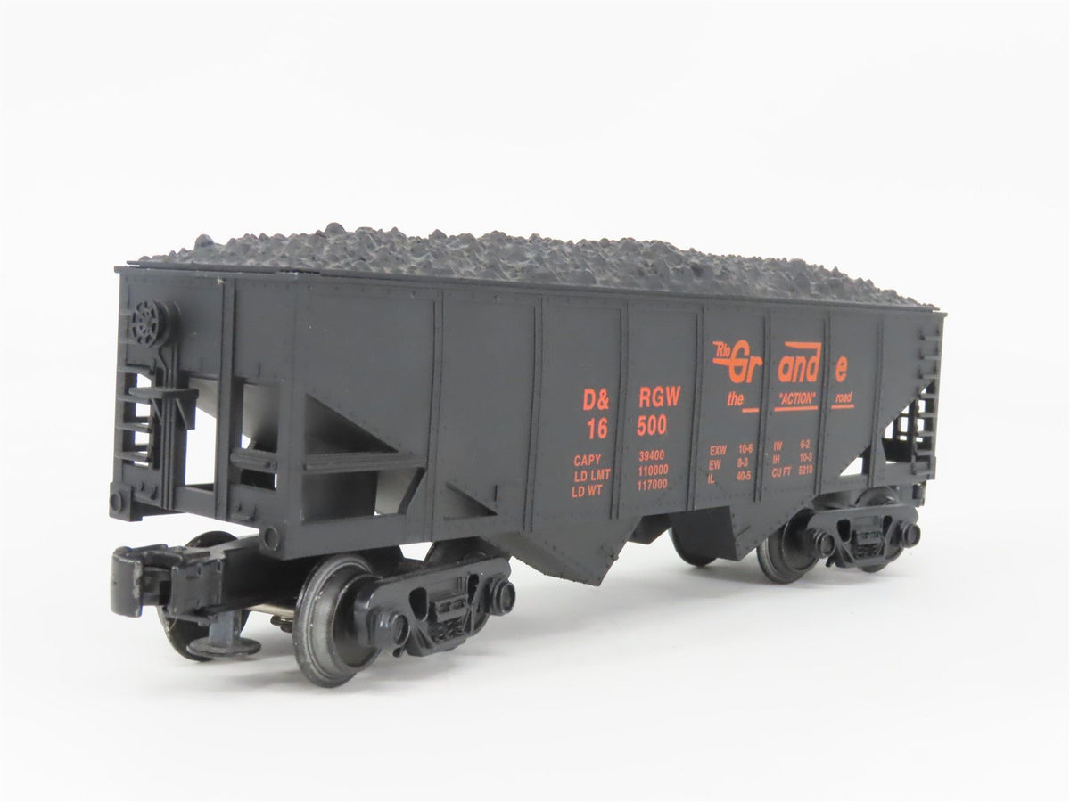 O Gauge 3-Rail Industrial Rail IDM 4002 D&amp;RGW Rio Grande 2-Bay Hopper #16500