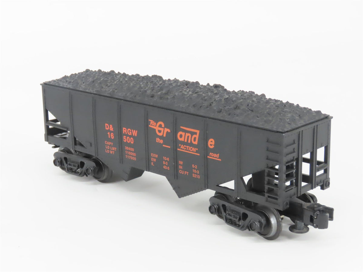 O Gauge 3-Rail Industrial Rail IDM 4002 D&amp;RGW Rio Grande 2-Bay Hopper #16500