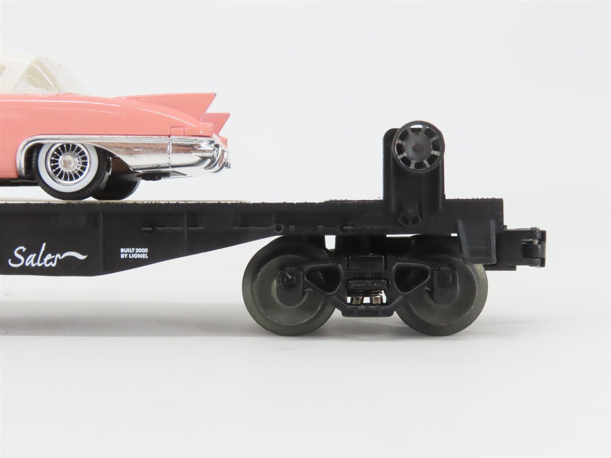 O Gauge 3-Rail Lionel 6-36067 King Auto Sales Flat Car #6424 w/ Cadillac