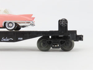 O Gauge 3-Rail Lionel 6-36067 King Auto Sales Flat Car #6424 w/ Cadillac