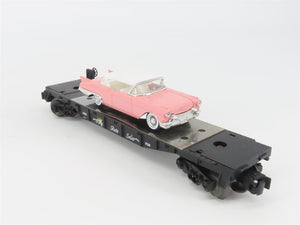 O Gauge 3-Rail Lionel 6-36067 King Auto Sales Flat Car #6424 w/ Cadillac