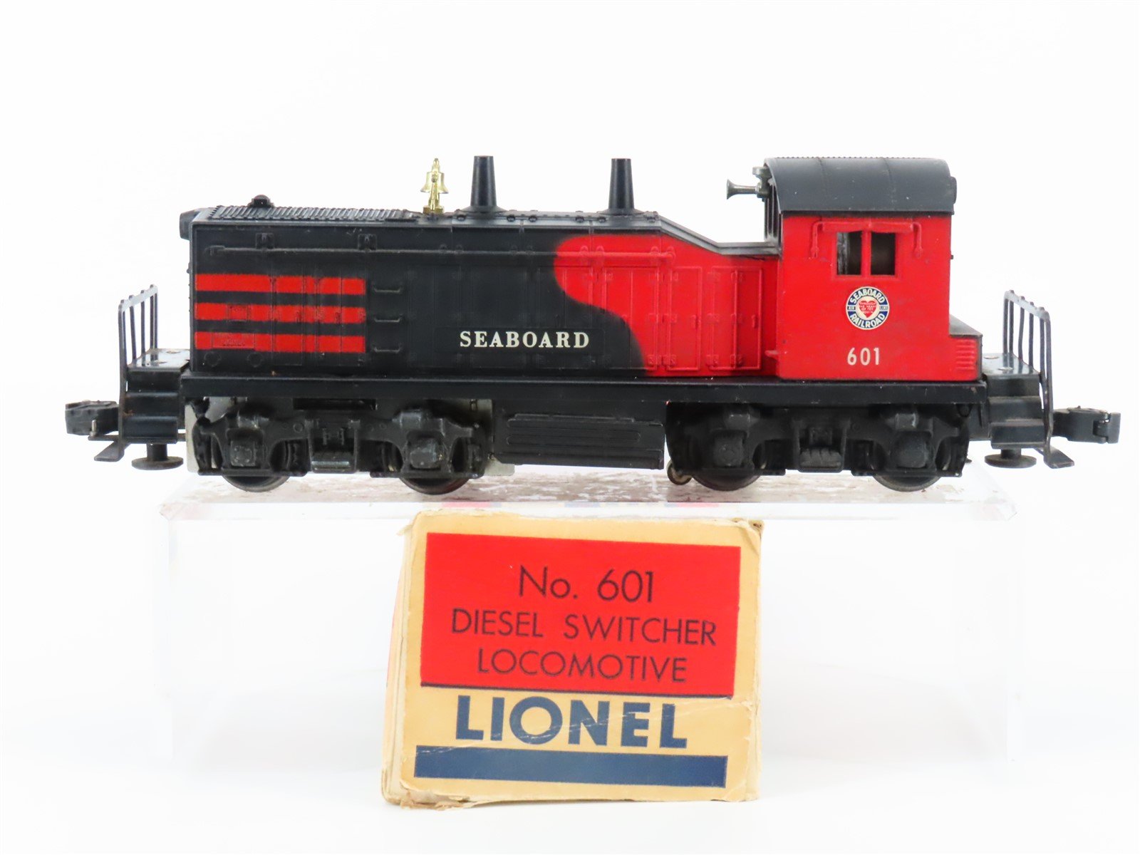 O Gauge 3-Rail Lionel 601 SAL Seaboard SW Switcher Diesel Locomotive #601