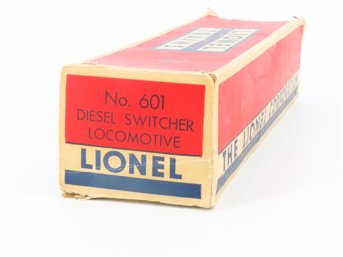 O Gauge 3-Rail Lionel 601 SAL Seaboard SW Switcher Diesel Locomotive #601